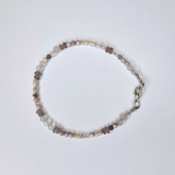 Edelsteinarmband - Amora Essence Rosenquarz & Pink Botswana Achat