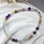 Edelstein Armband handgefertigt