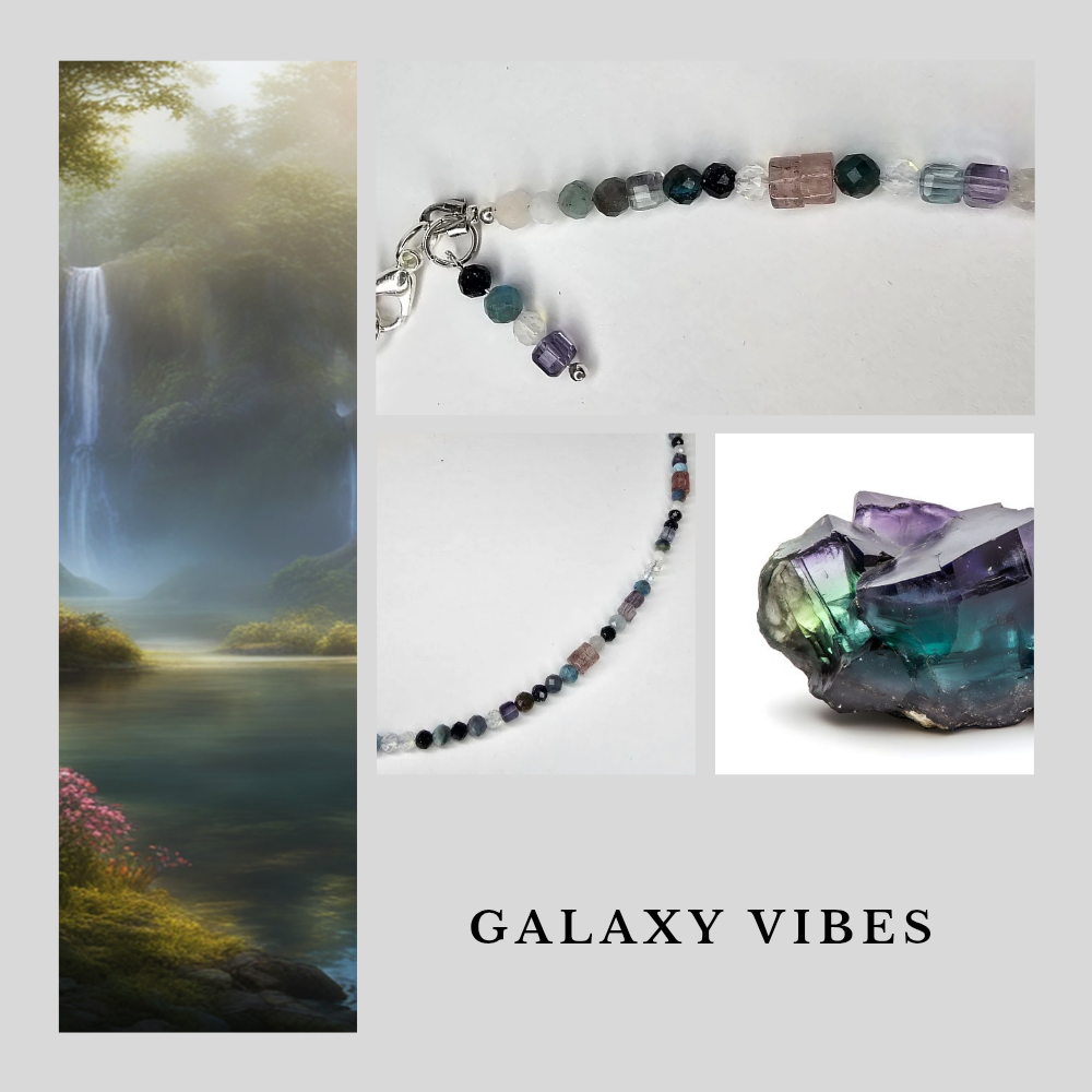 Handgefertigter Edelstein-Choker – filigrane Halskette, die deine natürliche Ausstrahlung im Alltag und zu besonderen Anlässen unterstreicht.