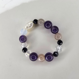 Edelsteinring - Lunaria - Amethyst, Opal & Mondstein