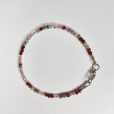 Edelsteinarmband - Blush Stone - Pink Botswana Achat & Karneol