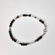 Edelsteinarmband Eclipse Power: Onyx und Tigerauge