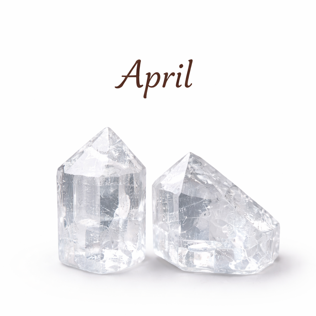 Geburtsstein April – Bergkristall