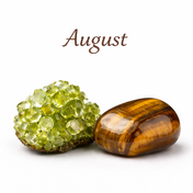 Geburtsstein August – Peridot & Tigerauge