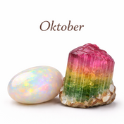 Geburtsstein Oktober – Opal & Turmalin