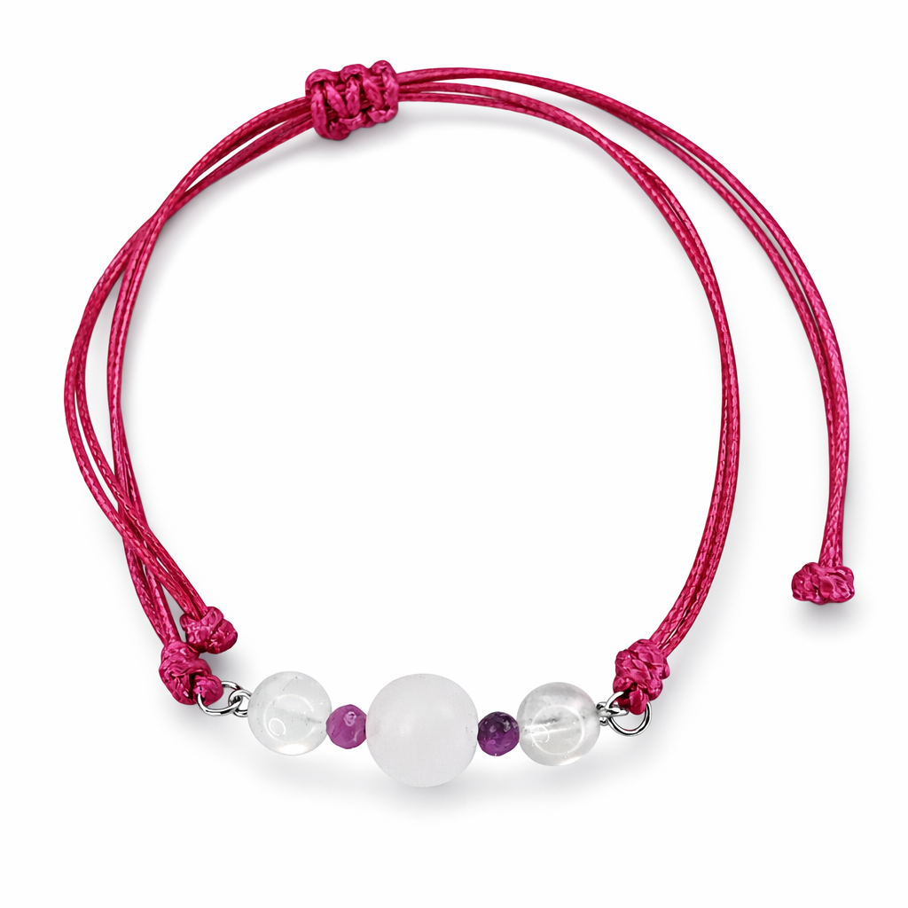 Love Clarity Edelsteinarmband