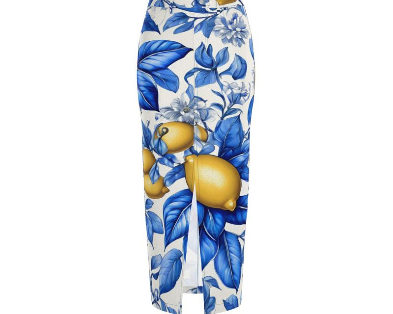 Maxi Jeansrock 