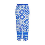 Maxi Jeansrock