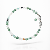Edelsteinarmband - Green Wishper - Aventurin & Amazonit