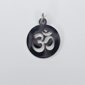 Om Charm aus Edelstahl – Spirituelles Symbol für Edelsteinarmbänder