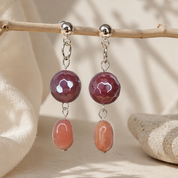 Pearl Sage Sunshine - Roter Achat & Sonnenstein