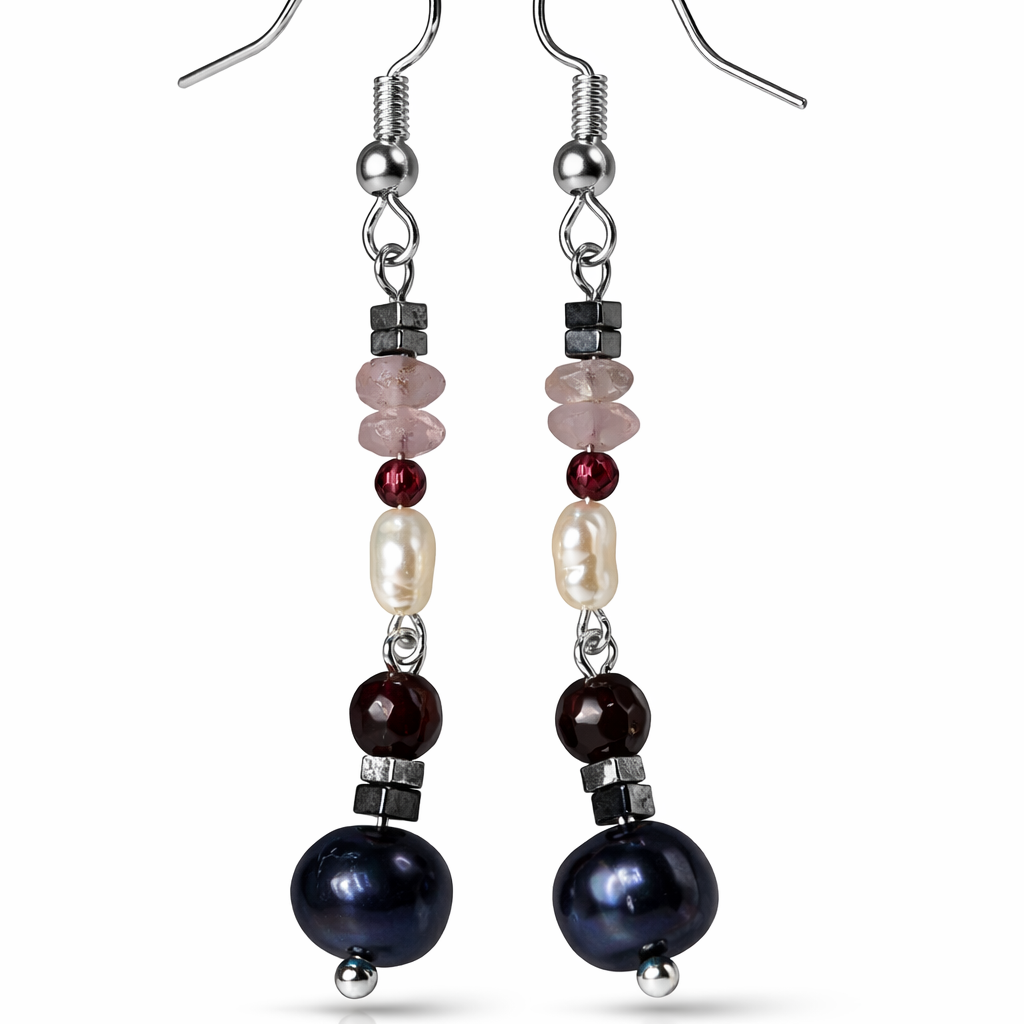 Edelstein Ohrringe Damen