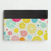 Pixie KA Leather Card Holder | SUMMER in Pink