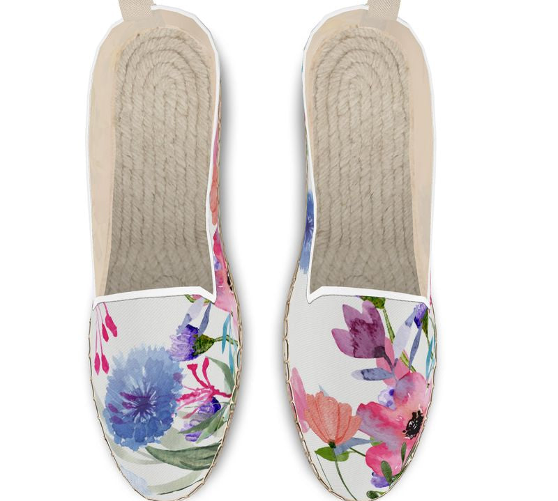 Bunte Espadrilles – leichte Damen Sommerschuhe