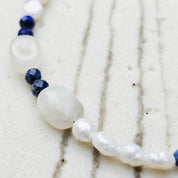 Sea Breeze Luna - Lapislazuli, Mondstein & Süßwasserperlen