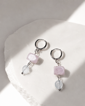 Pearl Sage Mystic - Kunzit & Aquamarin